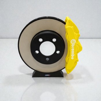 Simulated Brake Disc with Dynamic Heat Effect – SimHub Compatible