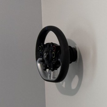 Fanatec Steering Wheel Wall Mount – Secure Storage & Sim Racing Design