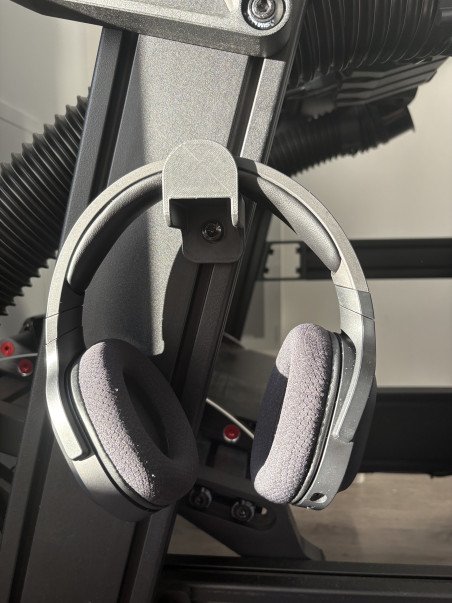 Support Casque Sim Racing – Porte-Casque pour Cockpit et Sim Rig